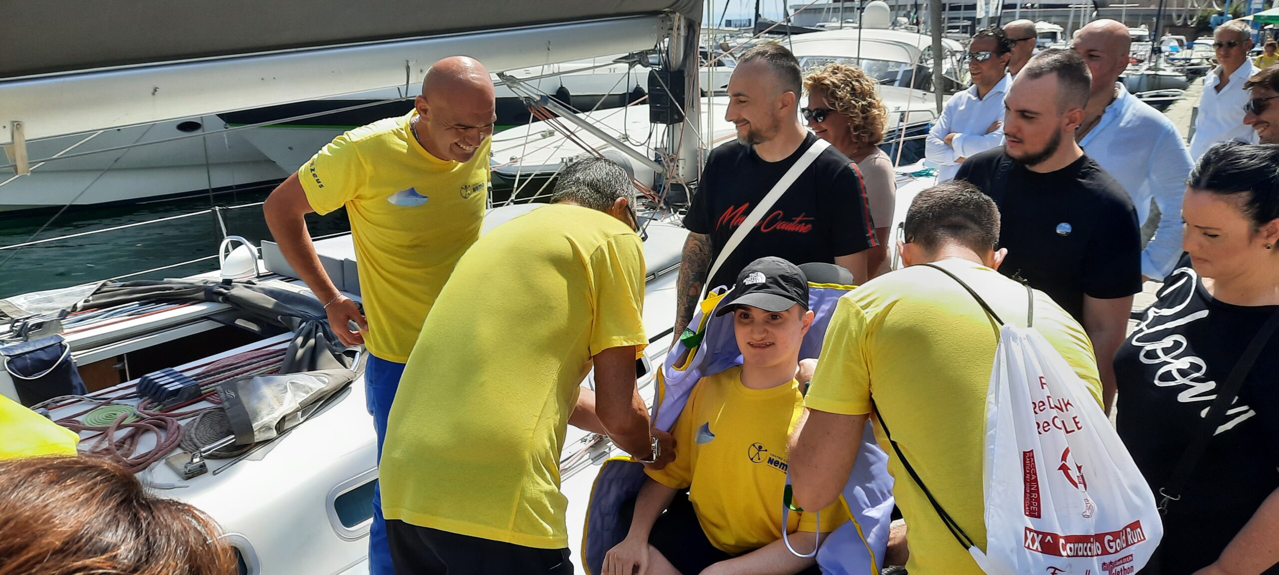 anima libera centro nemo napoli - La salita in barca a vela