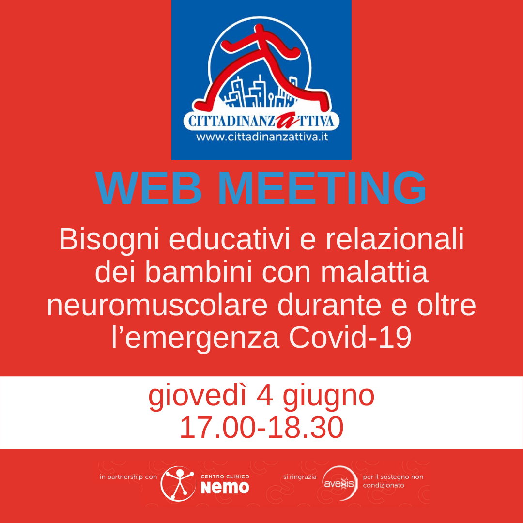 Bisogni educativi e relazionali dei bambini con malattia neuromuscolare durante e oltre l’emergenza Covid-19