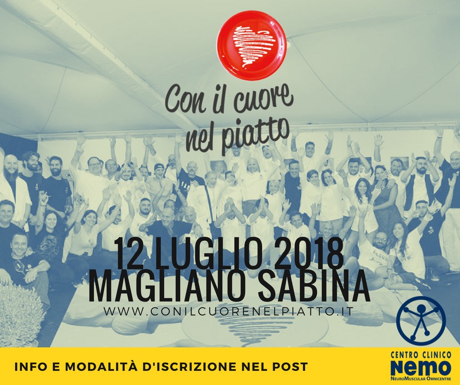 Con il cuore nel piatto cena benefica roma centro clinico nemo magliano sabina cuochi chef cucina food 1