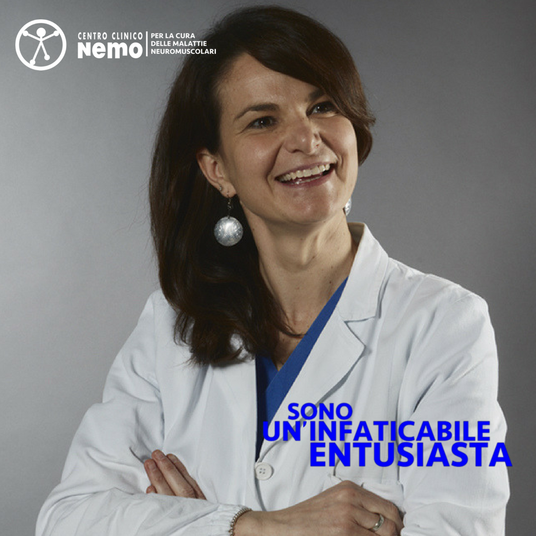 Elena Carraro Centro Clinico NeMO Milano #malatidivita #iosonoNeMO 5x1000 sla sma no cf