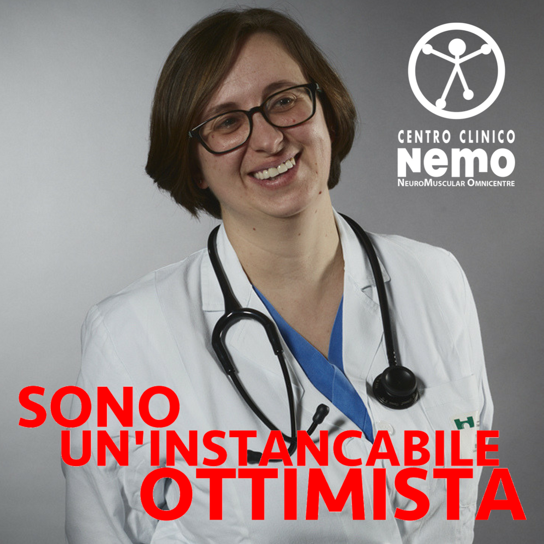 Elisa Falcier Centro Clinico NeMO Milano #malatidivita #iosonoNeMO 5x1000 sla sma insta