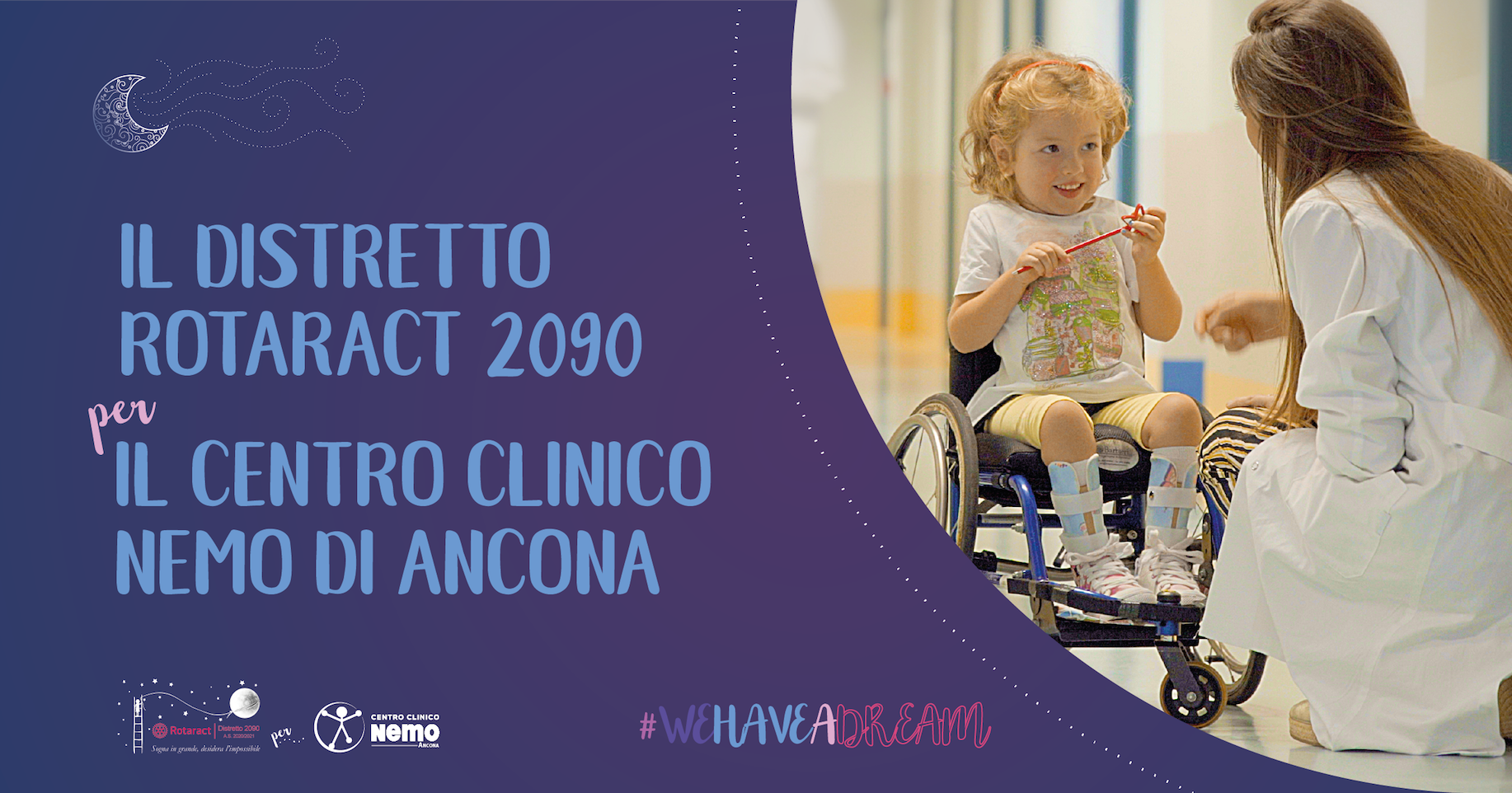 NeMO ANCONA ROTARACT 2090 RETE DEL DONO RACCOLTA FONDI #wehaveadream stoconnemo