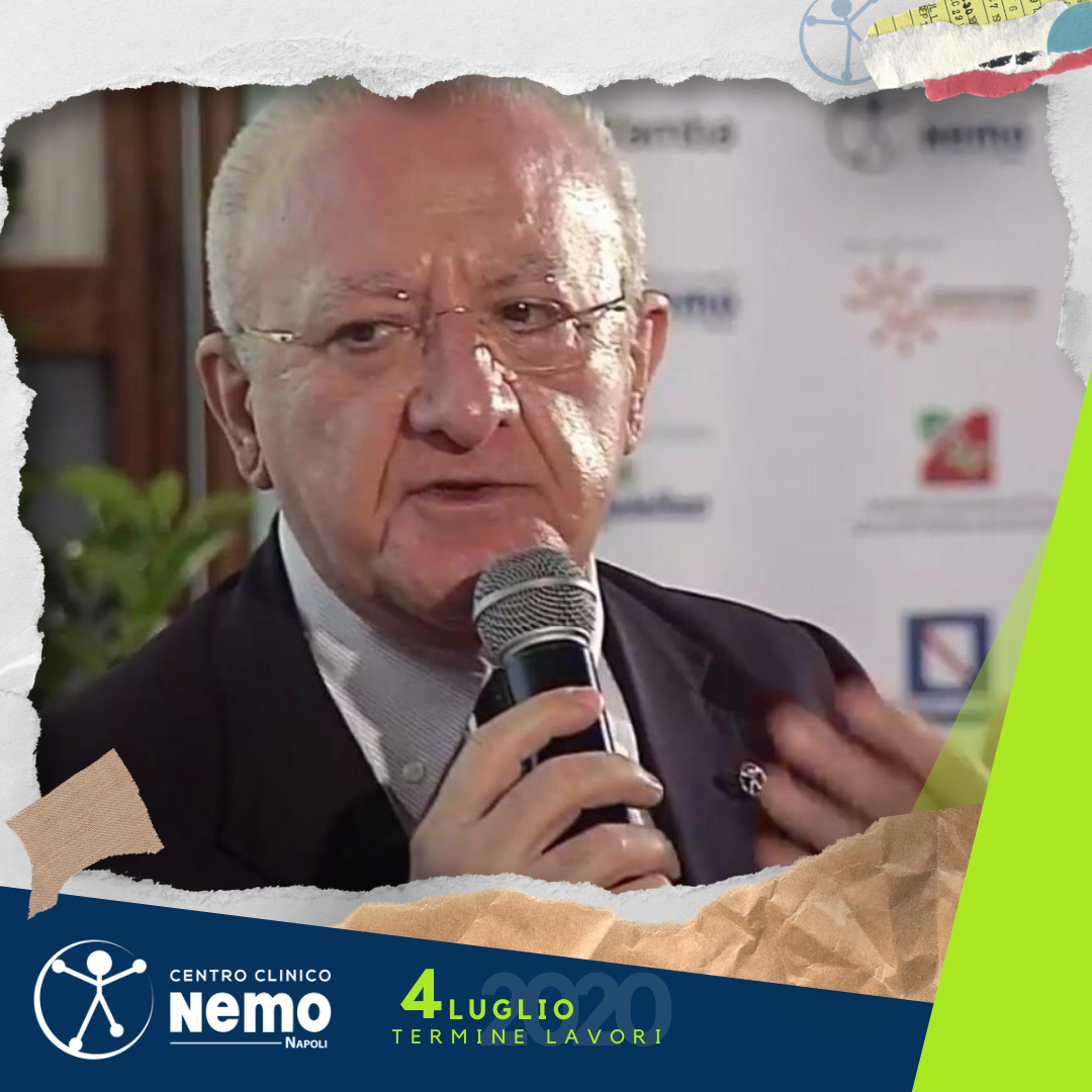 NeMO Napoli centrocliniconemo stoconnemo Monaldi 4 luglio 2020 Vincenzo de luca Regione Campania 28